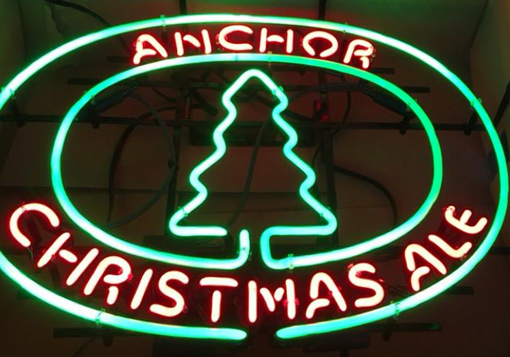 Anchor Christmas Ale Neon Sign